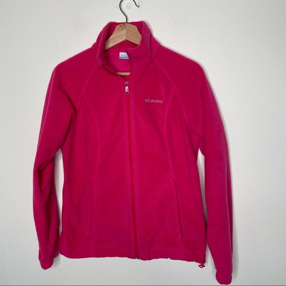 Columbia Fleece Full Zip Jacket small